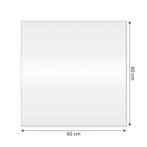 Espelho Quadrado Slim com Iluminação LED - 60x60cm para um Toque Moderno