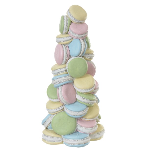 Árvore de Macarons Azul, rosa e verde - PRÉ-VENDA