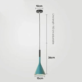 Luminária Pendente LED Moderna para Cozinha e Sala