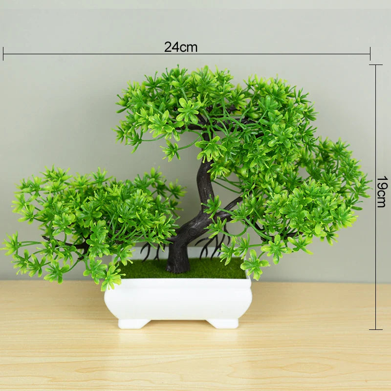 Bonsai Artificial em Vaso - Mini Árvore Decorativa