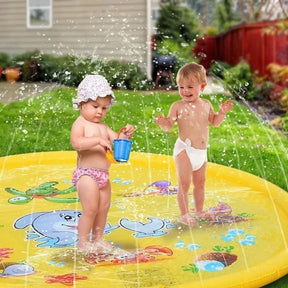 Tapete de jato de água de pvc para crianças ao ar livre, assento de aspersão para piscina ao ar livre, suprimentos para brincar aquático infantil