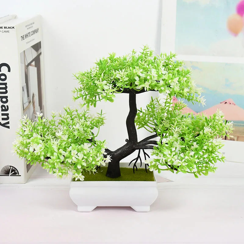 Bonsai Artificial em Vaso - Mini Árvore Decorativa