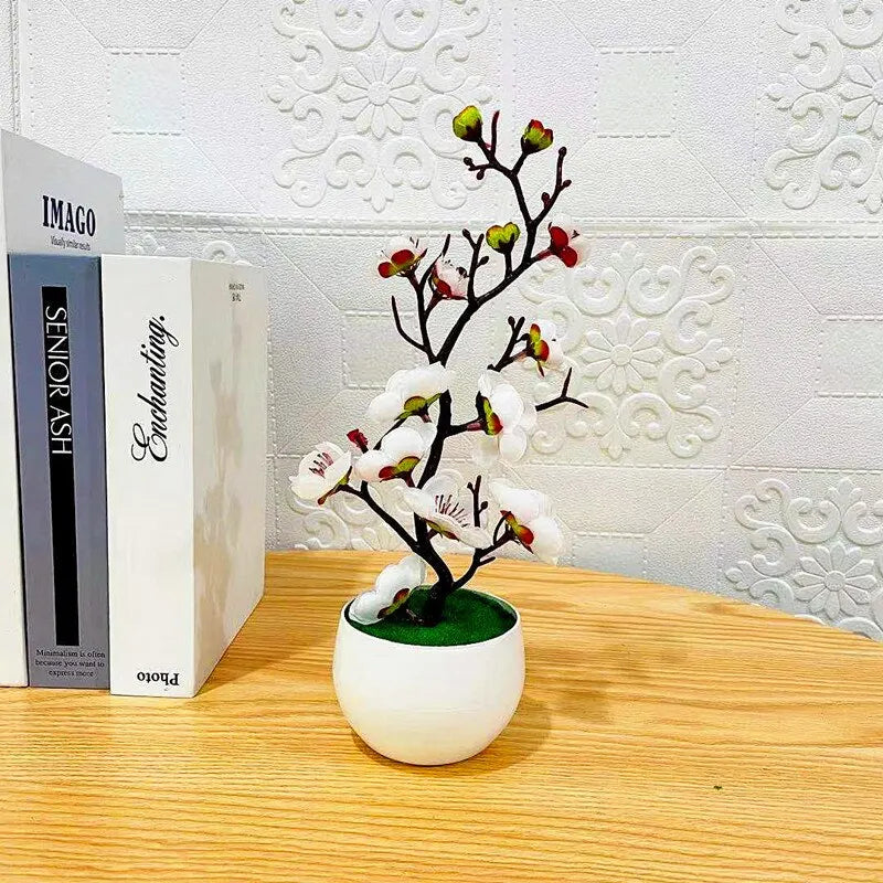 Bonsai Artificial em Vaso - Verde Jardim