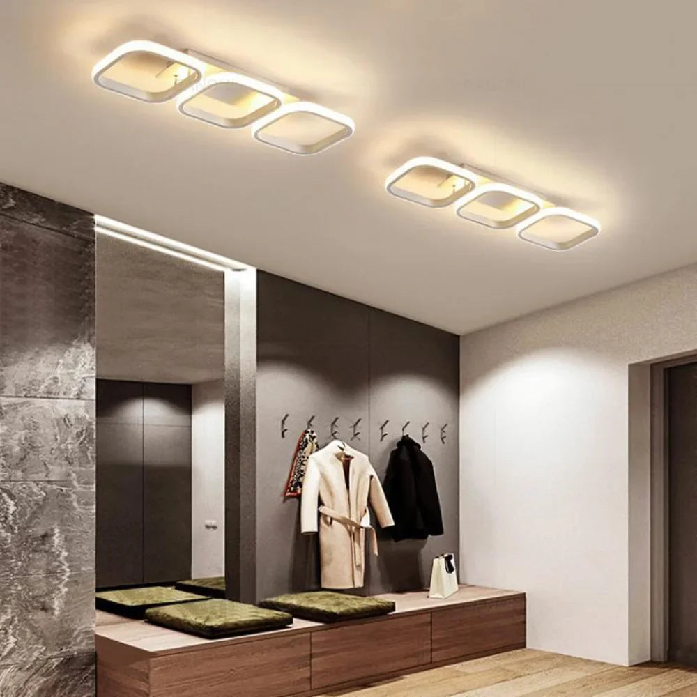 Lustre de Teto LED Moderno para Decoração Interior