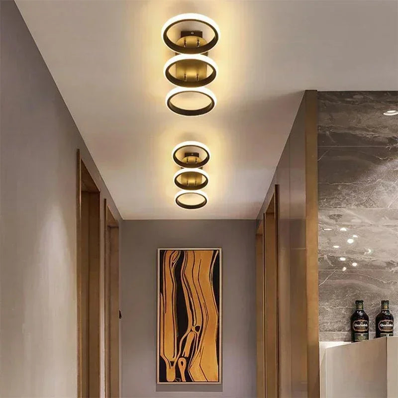 Lustre de Teto LED Moderno para Decoração Interior