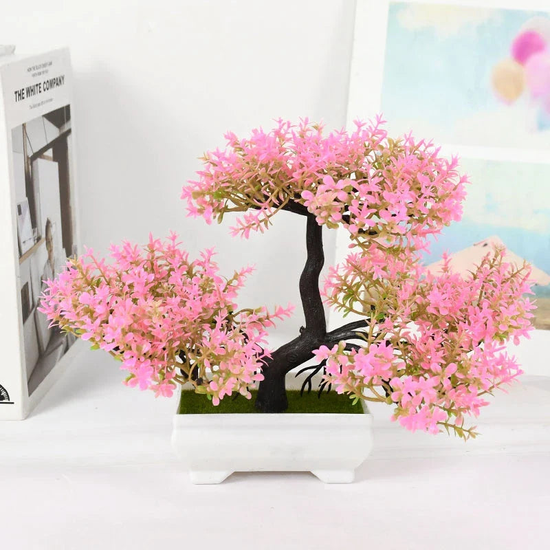 Bonsai Artificial em Vaso - Mini Árvore Decorativa