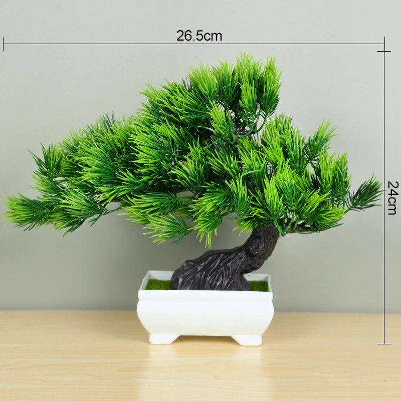 Bonsai Artificial em Vaso - Mini Árvore Decorativa