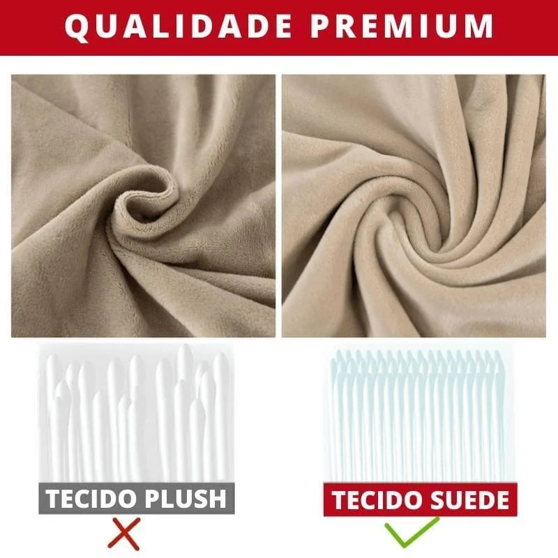 Capa para Sofá Premium Jacquard Preto